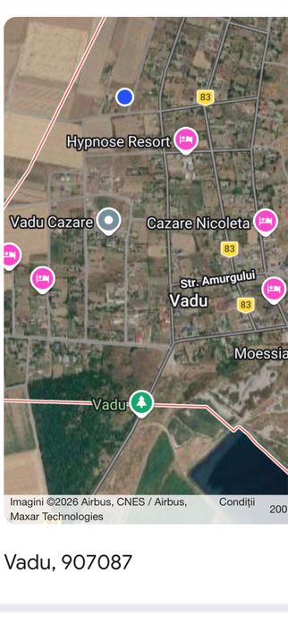 Teren Vadu - Com Corbu jud Constanta  1000mp