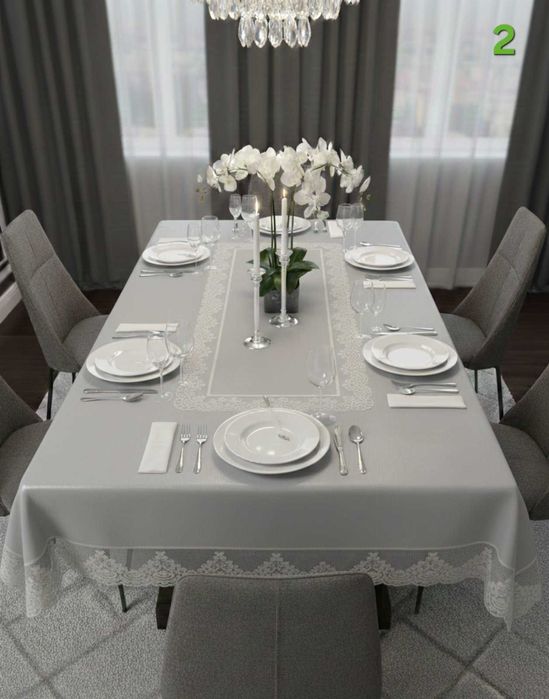 Покривка за маса тюл 160/220