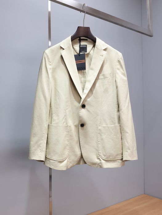 Sacou Zegna , calitate premium , pe comanda , nou , XL