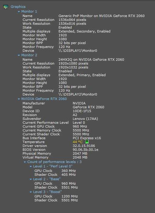 Lenovo Legion 5 | 120Hz | i7-10750H |16GB RAM | 512GB SSD | RTX 2060 6GB