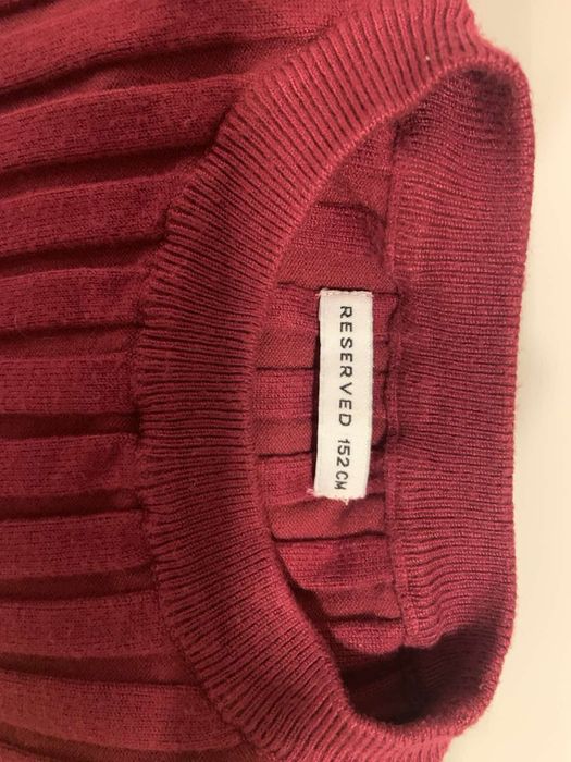 Две блузки с цвят горчица и бордо