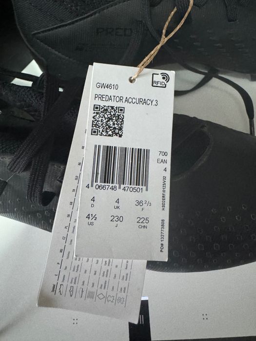 Ghete de fotbal adidas PREDATOR ACCURACY.3 FG J