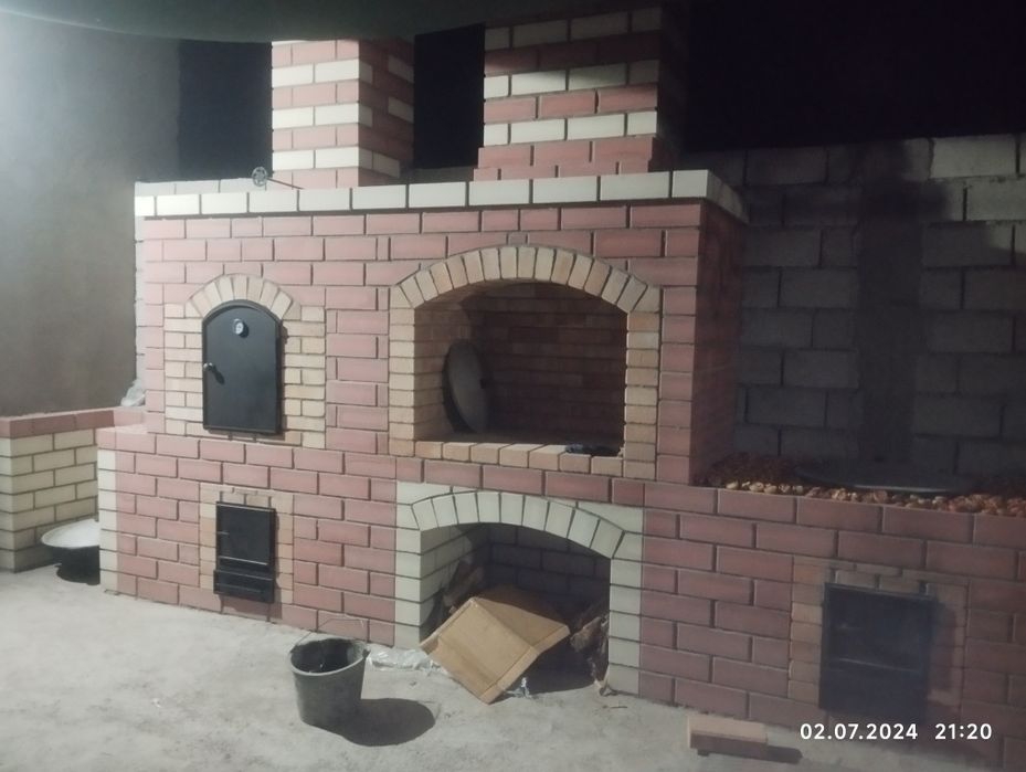 летняя кухня камин очаг барбекю