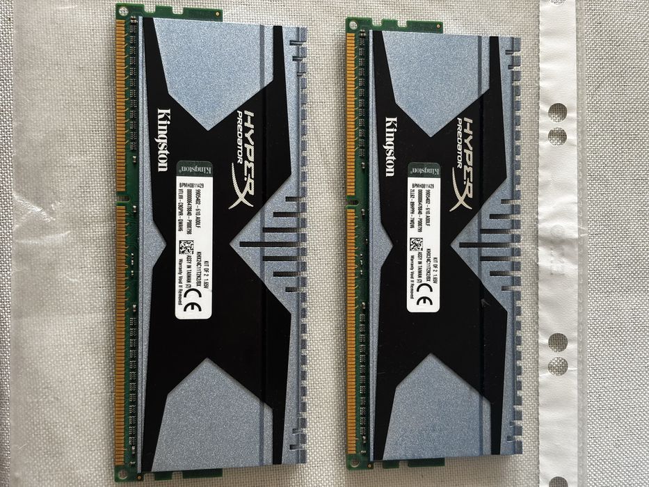 HyperX Predator DDR3 2400MHz CL11 8GB (2x4GB)