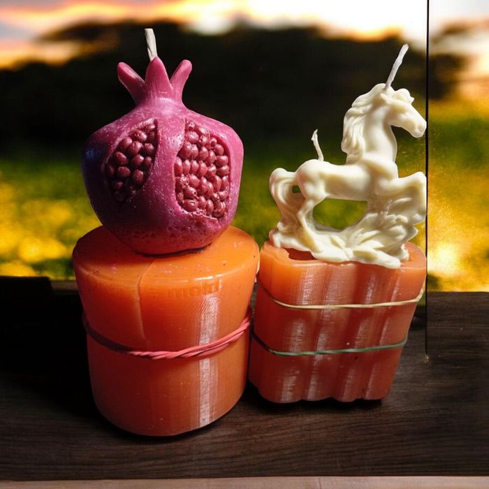 Ароматические свечи ручной работы