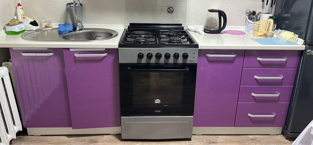 Фасады на кухню в сборе