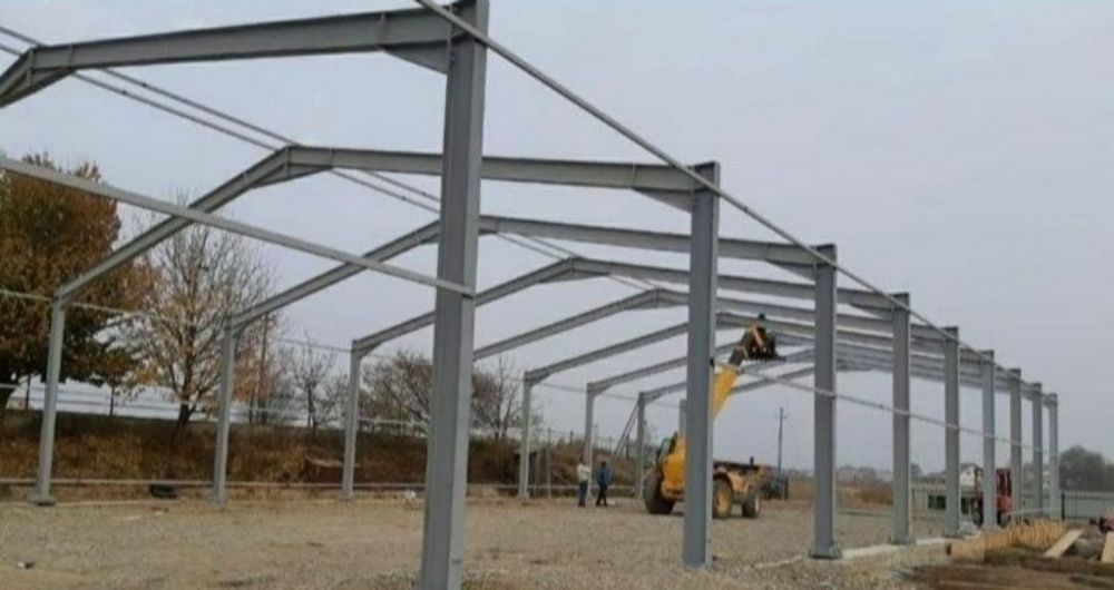 Vând hale metalice lucrăm fără avans