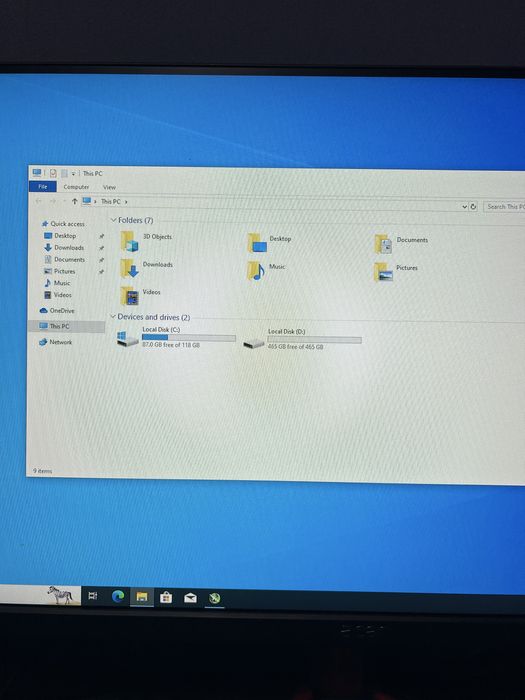 Геймърски компютър / i5 3470 / RX 580 8GB / 8GB Ram / SSD 128GB / HDD 500GB