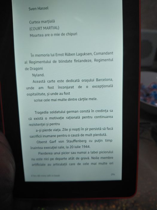 Vind amazon fire generația 5 cu peste 2300 de cărți în limba română