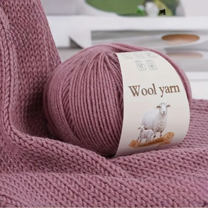 Пряжа чистый кашемир шерсть