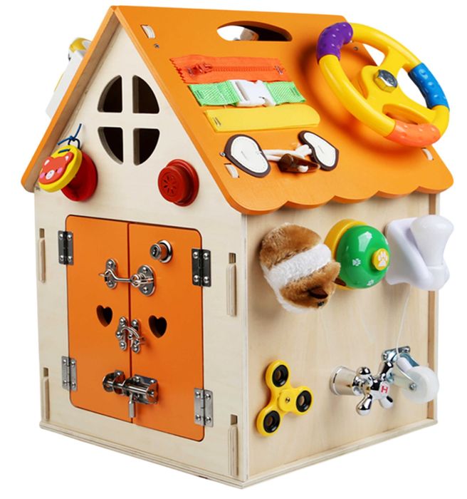 Развивающие бизиборды для детей от Happy Play