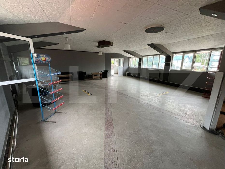 Spatiu comercial 220 mp utili – Picior de Munte, ideal pentru orice
