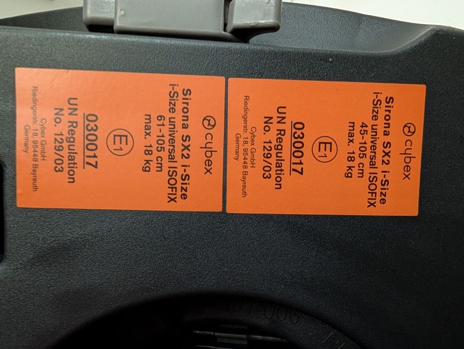 Scaun auto CYBEX Sirona SX2 i-Size 52, Isofix