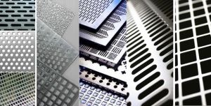 Tabla de inox aluminiu si otel perforata