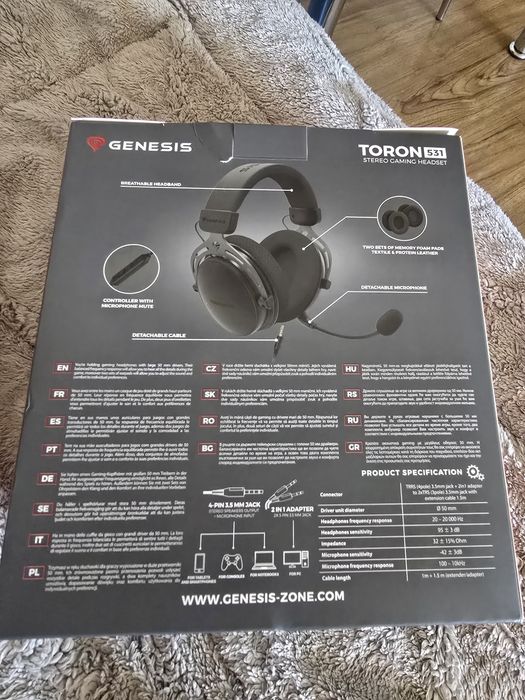Genesis Toronto 531 gaming headset