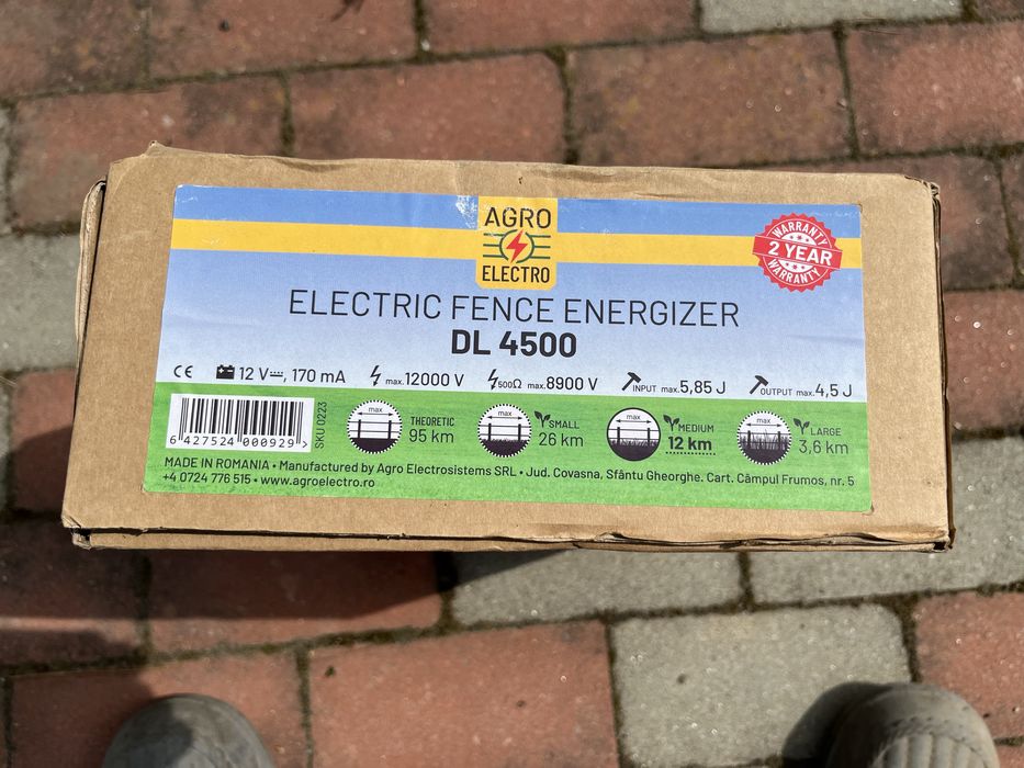 Gard electri pentru urși nou-nouț