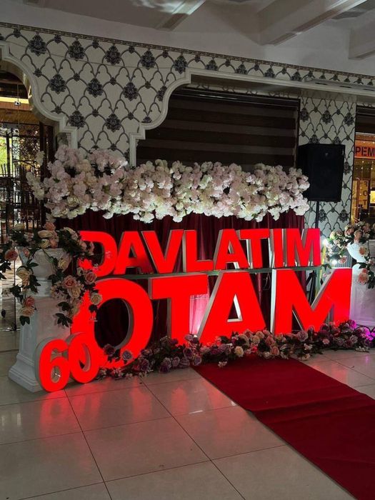 led ekran bukva tashqi reklama banner afisha