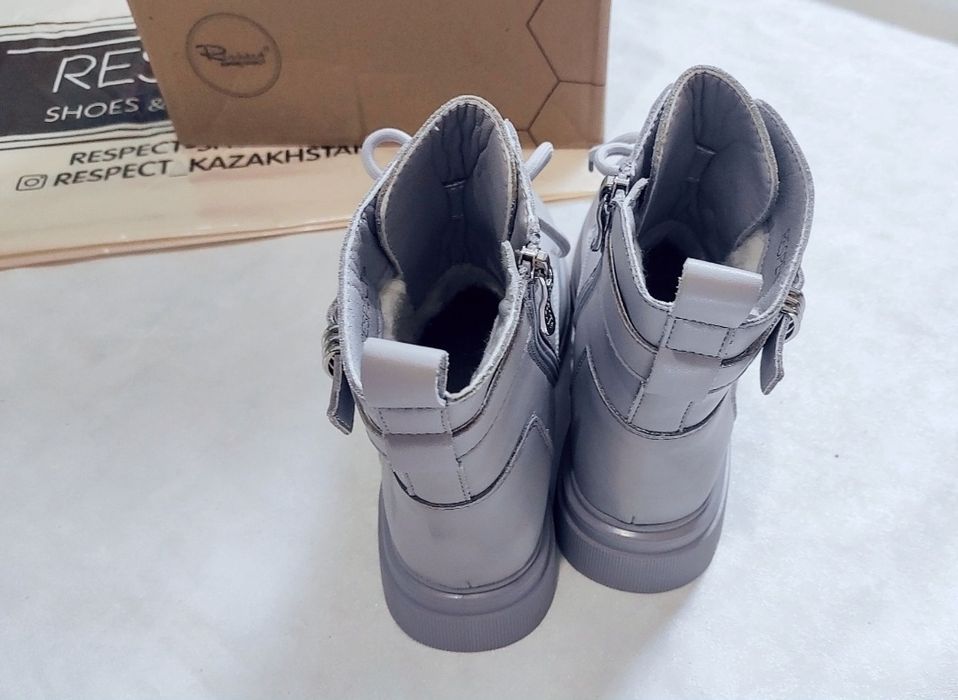 Суперцена! Кожа,Зимние ботинки, 39 рр