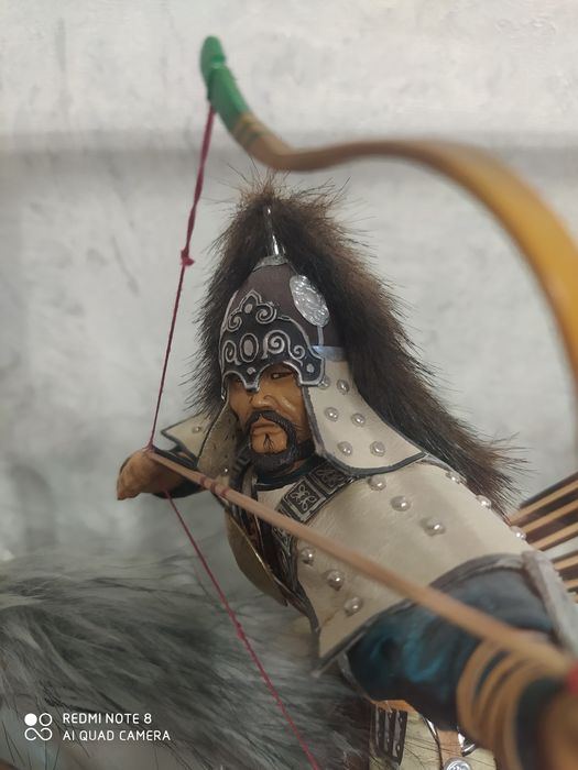 Сувенир монгольский конный воин