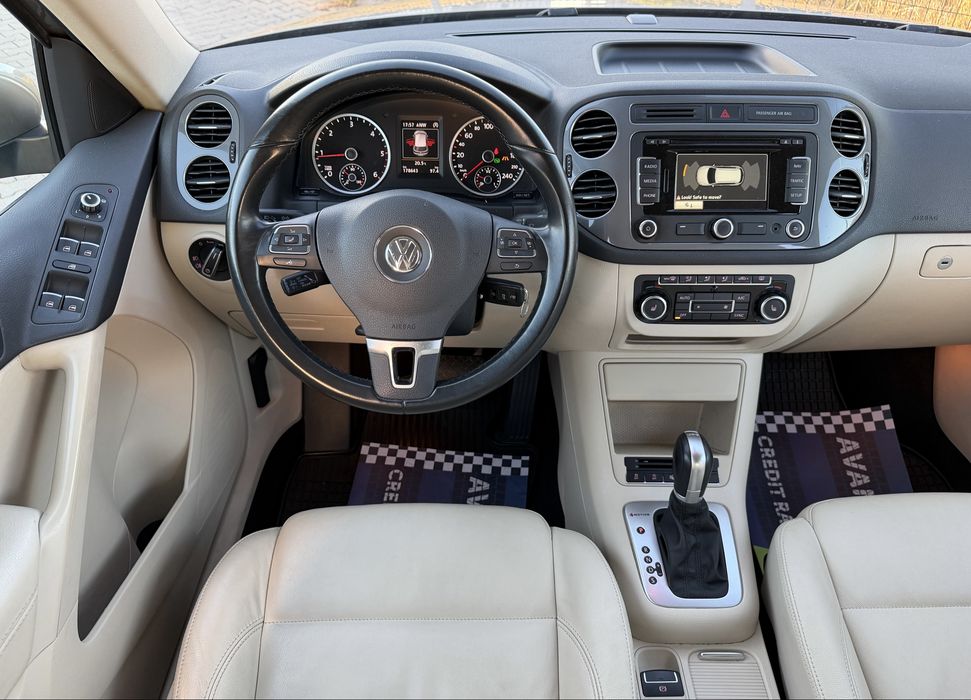 Volkswagen Tiguan / 2.0 TDI / 177 CP / 4x4 / Istoric VW / RAR Efectuat / Anvelope iarnă