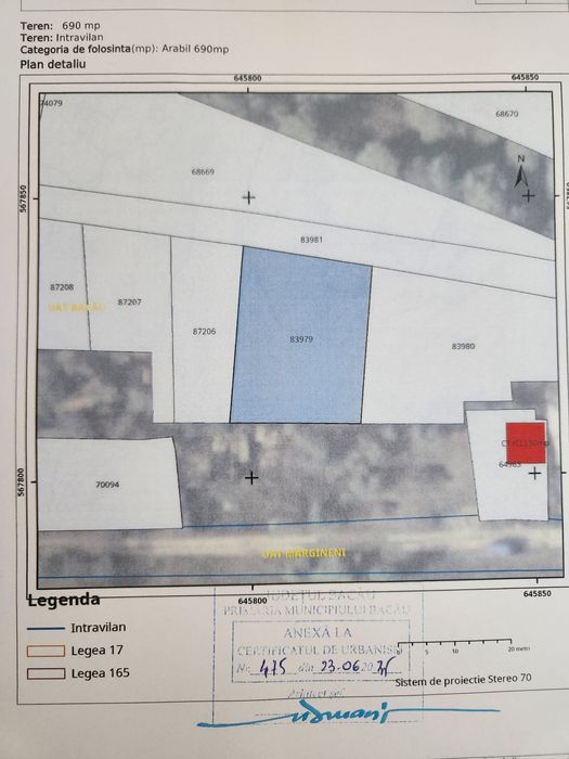 Teren de vânzare cartier Gheraiesti