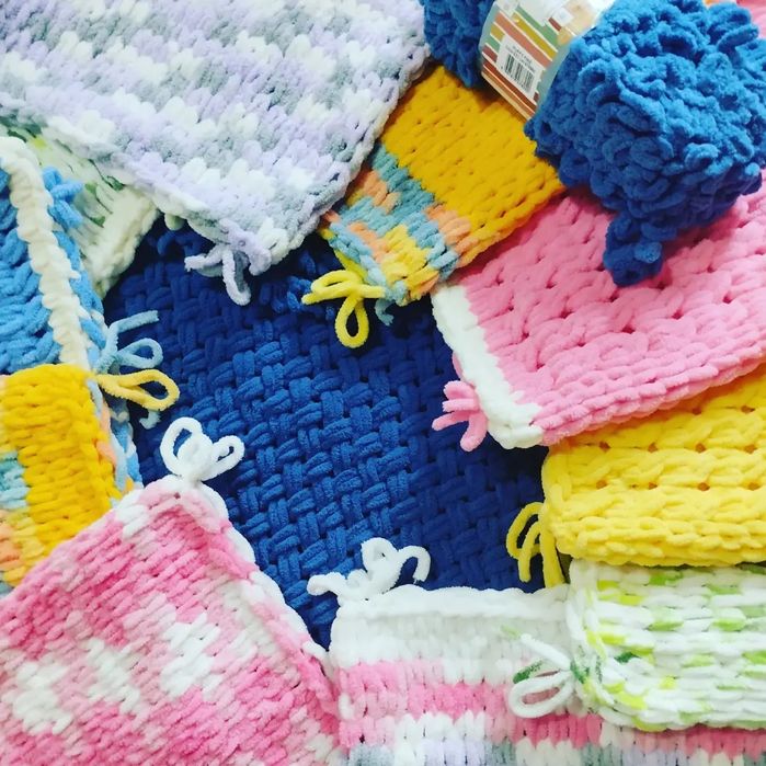 Детские пледы и наволочки из Alize