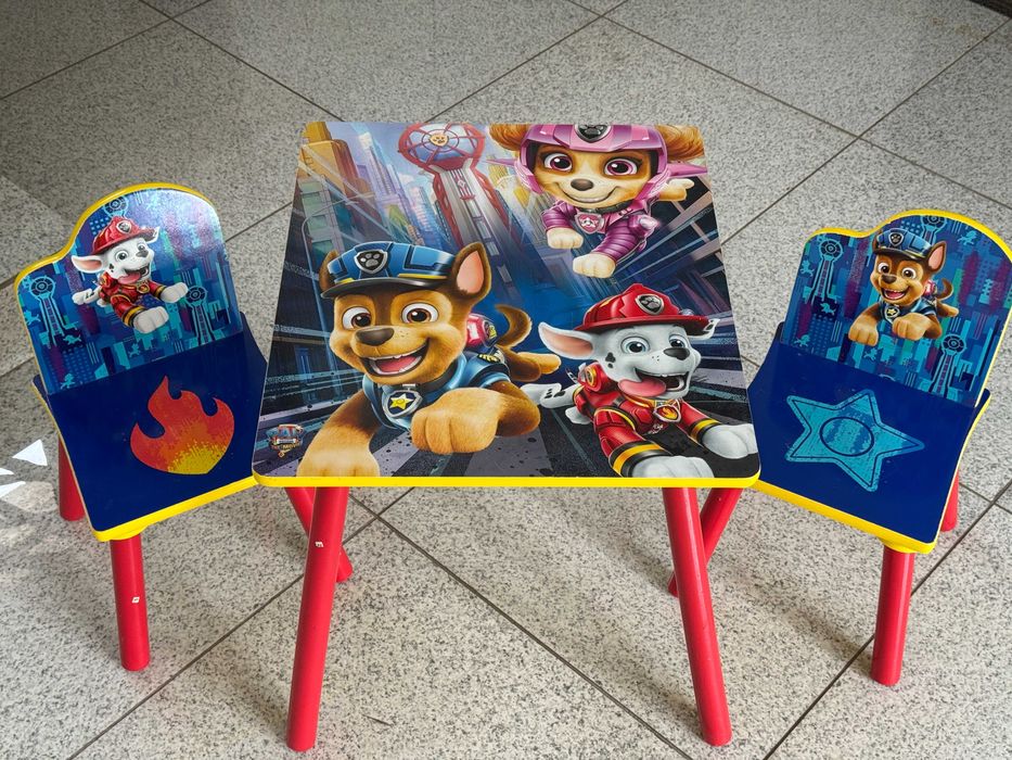 Masa cu 2 scaune Paw Patrol