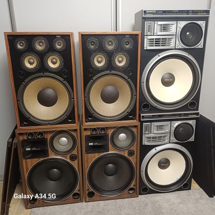 Kenwood KL-A900X pereche boxe de colectie oldschool Japan