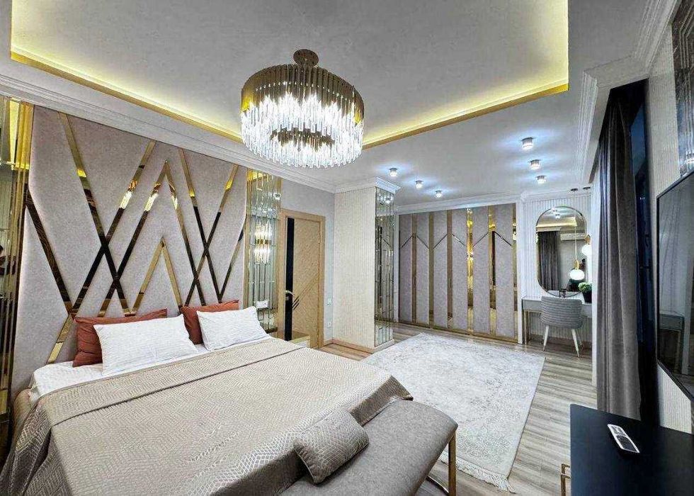 Сдается шикарная квартира с террасой ! Жк Янги Дархан !