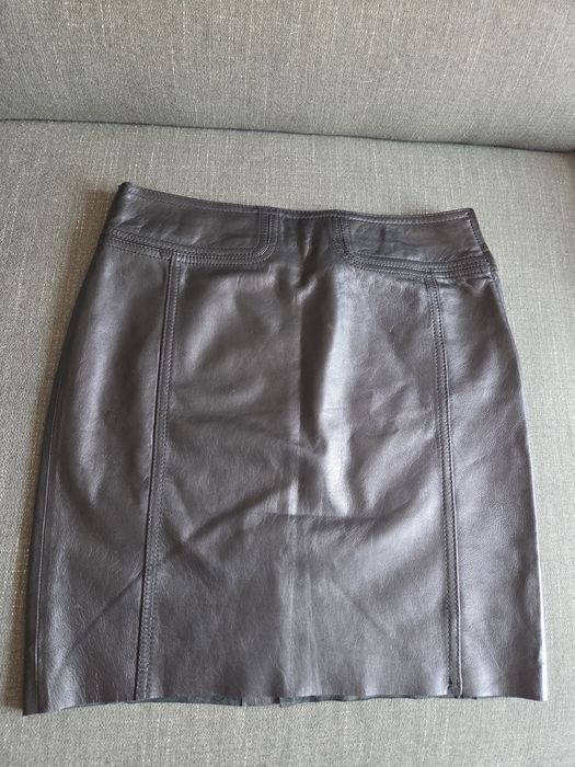 Кожена пола Mango