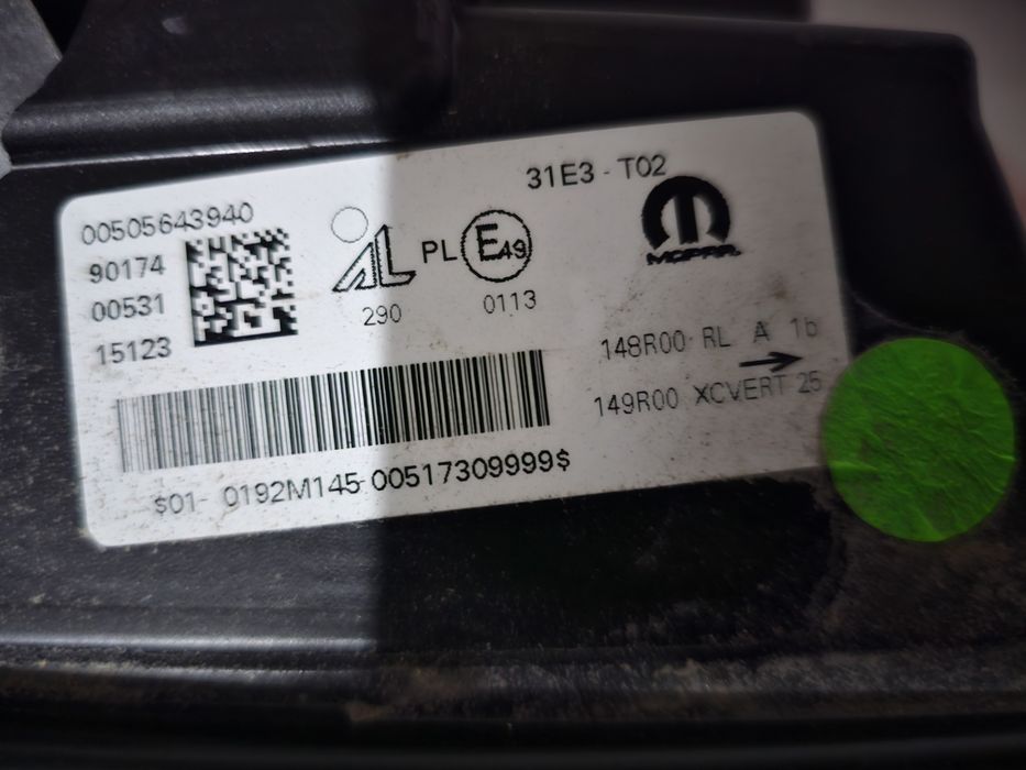 Far stanga led Alfa Romeo Tonale cod 00505643940
