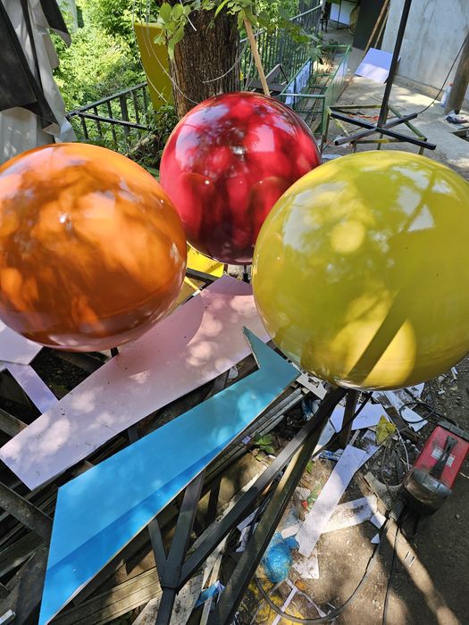 рекламные шары из пластика