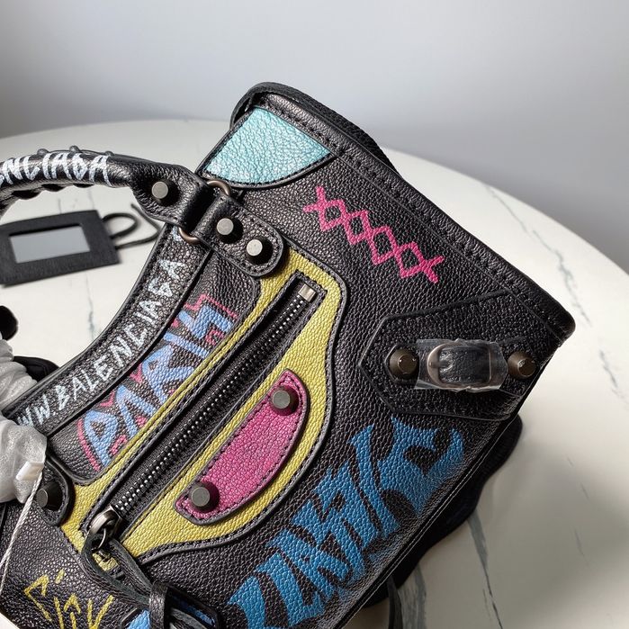 Geanta Balenciaga City Graffiti 24cm, Premium