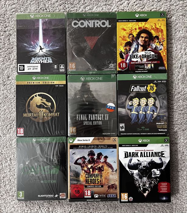 Игры на Xbox One