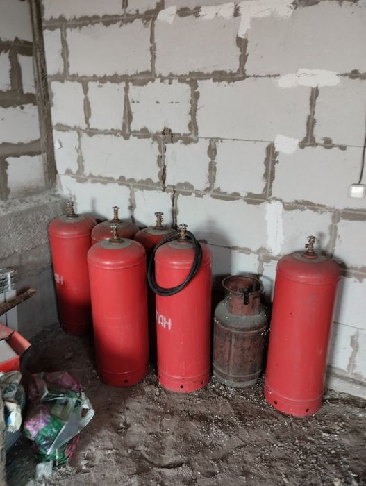 Печь, станок, газовый баллон