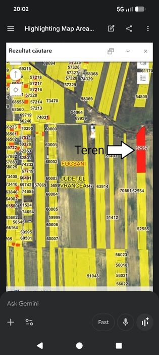 Teren Focsani E85 zona Fan Courier Pret NEGOCIABIL