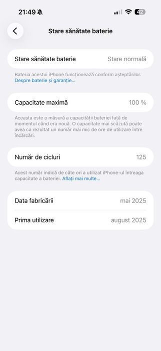 Vând IPhone 16 promax