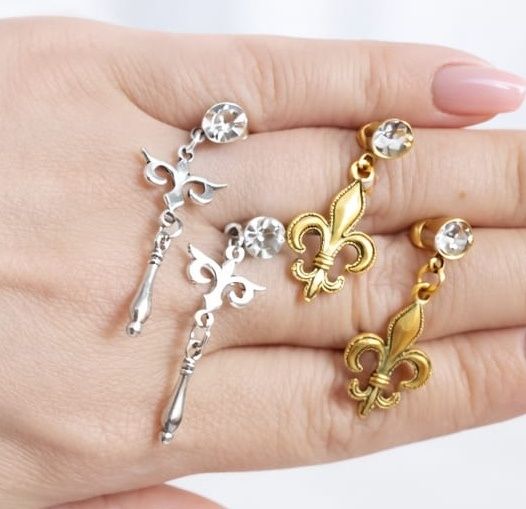 Этно украшение. Серьги и браслет.