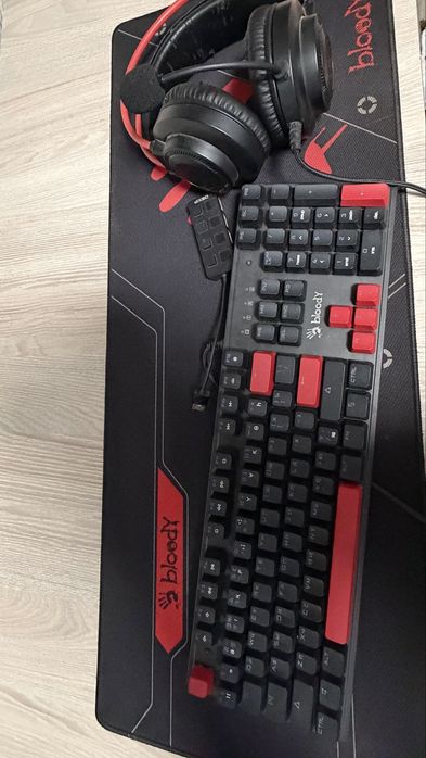 Клава коврик наушник usb хаб