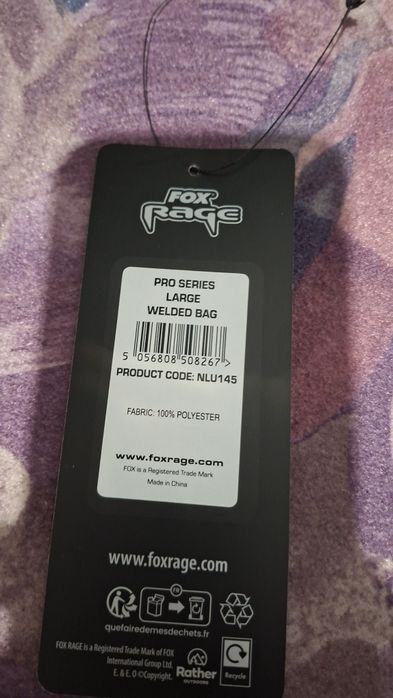 Чанта Fox Rage Pro Series LARGE Welded Bag