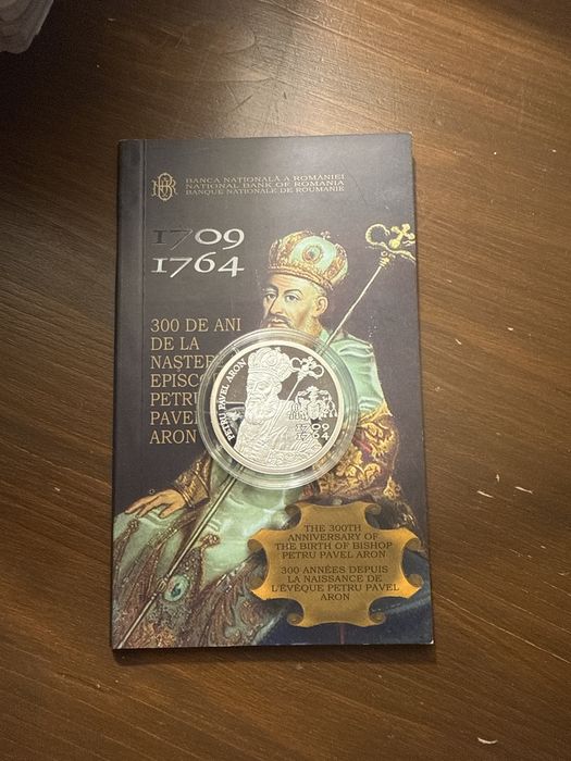 MONEDA BNR Petru Pavel Aron 10 lei 2009