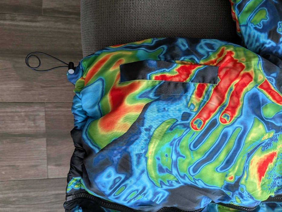 Двулицево яке  Wasted Рaris L /черно и цветно/