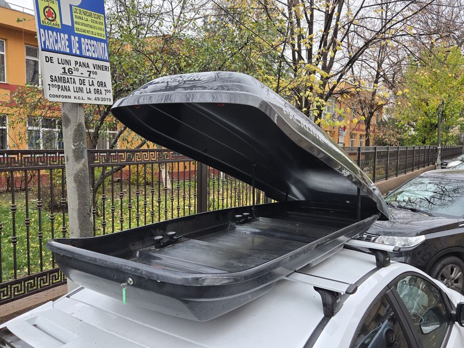 Cutie portbagaj auto plafon Packline transversale