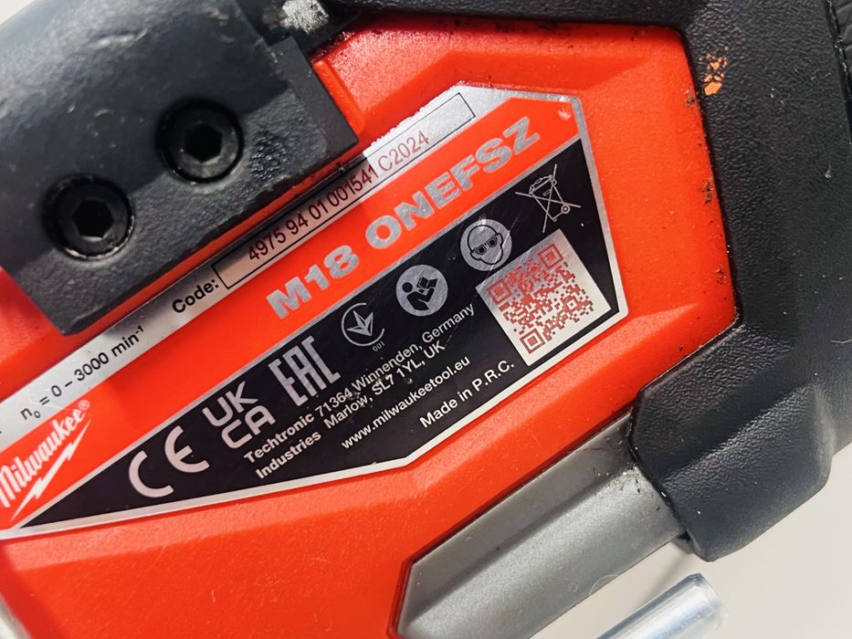 Milwaukee M18 ONEFSZ fierestreu sabie