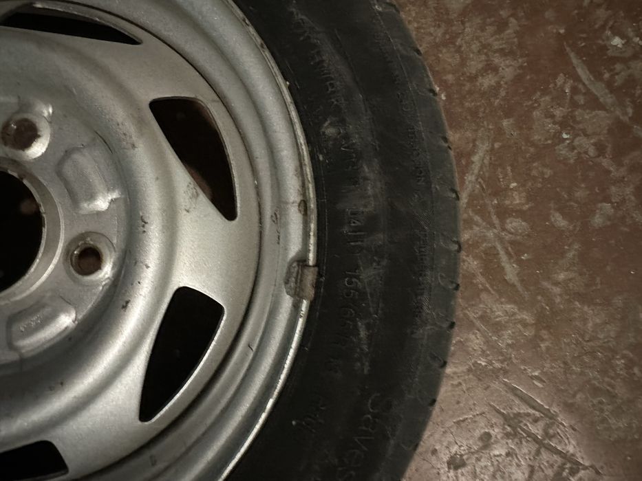 Летняя резина с дисками continental 155/65/13