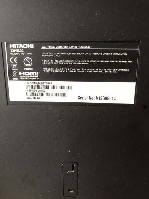Телевизор Hitachi 32