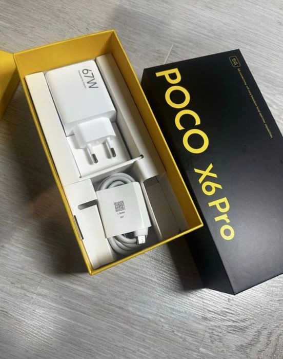 Poco x6 pro.  Жакси састаянияда все фул камплект