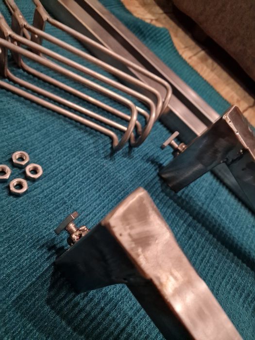 Suporti lansete barca full inox  barca gonflabila aluminiu tabla fibra