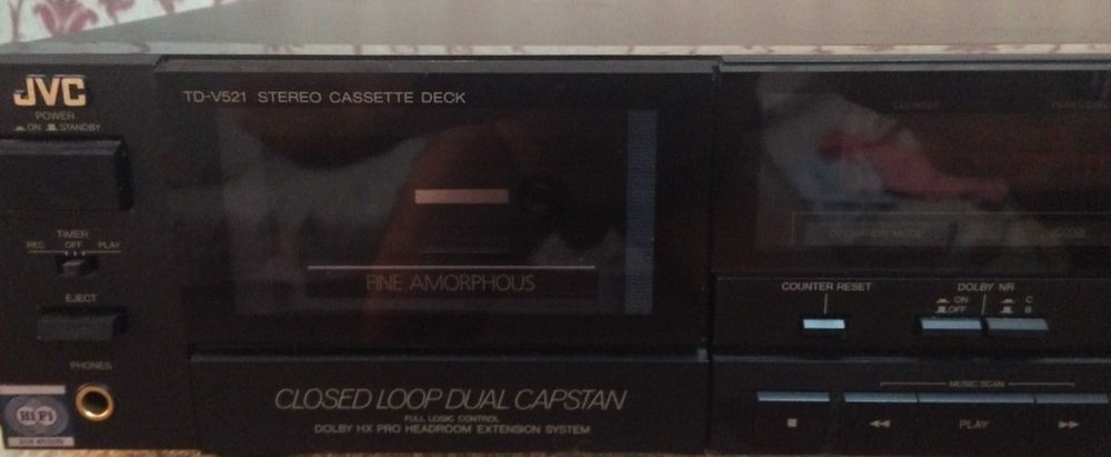 Deck Jvc original 2 capete rulare