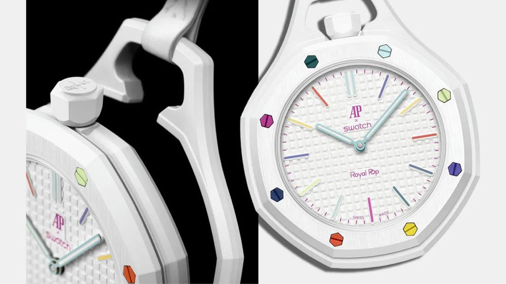 Часы AP x Swatch